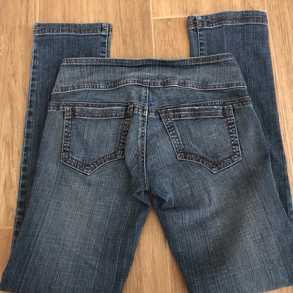 Anchor Blue Skinny Low Rise Jeans - Picture 5 of 9